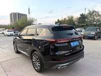 Jetour X70 PLUS 2024 1.5T Turbo, cuir foncé, R18, 5 places, SUV automatique avec toit ouvrant panoramique