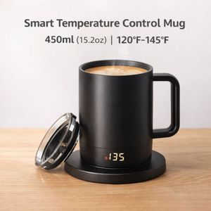 Coffret Cadeau d'Entreprise 2-en-1 : Mug Isotherme Intelligent à Température LED et <span class=keywords><strong>Thermos</strong></span> Unique pour Employés (Pack de Bienvenue) - Product Image 4