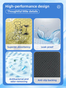 Индивидуальная ультразвуковая подушка для выстегивания щенков многоцветная водонепроницаемая многоразовая Подушечка для собак и кошек - Product Image 4