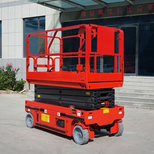 8m 450kg cắt kéo Nâng Nền tảng thang máy điện giàn giáo thang nhỏ trên không làm việc nền tảng tự hành nâng cắt kéo - Product Image 5