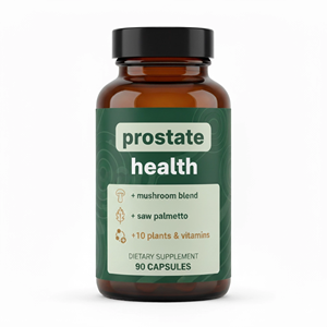 Formula a base di erbe mirata <span class=keywords><strong>per</strong></span> il benessere della <span class=keywords><strong>prostata</strong></span> e delle vie urinarie da uomo, 90 capsule solo <span class=keywords><strong>per</strong></span> uso adulto, OEM alla rinfusa - Product Image 1
