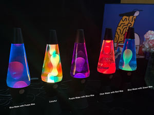 عرض خاص ضوء ليلي حديث بقاعدة فضي أصلية لغرف النوم هيكل زجاجي ظل مخروطي معدني - Product Image 6