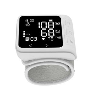 Taşınabilir dijital bilek kan basıncı monitörü elektrik powered USB şarj edilebilir sınıf II CE sertifikalı tansiyometre - Product Image 3