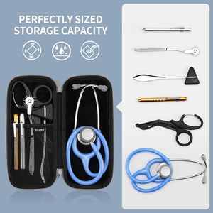 Étui pour stéthoscope 3M Littmann Classic III, Lightweight II S.E, MDF Acoustic Deluxe (gris) - Product Image 2