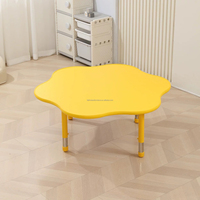 Table pour enfants réglable et durable, ergonomique, en forme de nuage, bureau d'apprentissage préscolaire pour la salle de classe et la maison