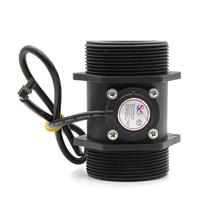 Capteur de débit d'eau DN40, capteur Hall, débitmètre industriel à grand débit de 1.5 pouces