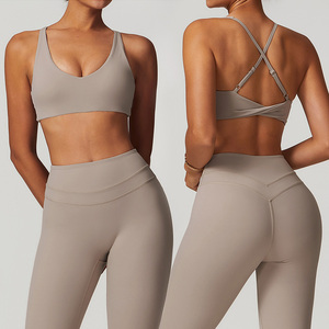 ヨガブラスポーツフィットネス女性着用セクシー美しい背中フィットネスヨガブラ - Product Image 3