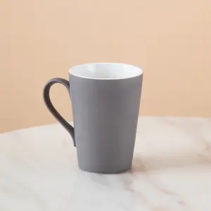Hot Nordic Latte Teacup Eco Matte Glaze Design Italian Crockery Ceramic Coffee Mug Porcelain Mugs Cup