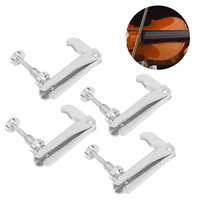 4Pcs Violin Fine Tuners 3/4-4/4 Cello String Tool Replacement Instrument Accessories