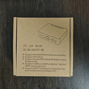 ZC-501T ประสิทธิภาพสูง (xpon ONU) 1GE + CATV + WDM + AGC ราคาดีที่สุด - Product Image 6