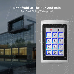 SZEPIN WG26 RFID di prossimità in metallo standalone controllo di accesso con tastiera controller di accesso corpo in metallo tastiera 13.56 mhz - Product Image 4