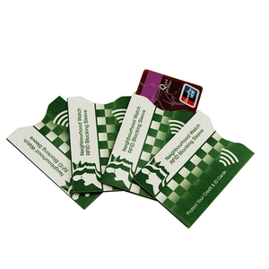 ID Titular de la tarjeta de crédito Funda protectora de la tarjeta Anti Scan RFID Fundas de bloqueo de tarjetas ATM Anti Skimming - Product Image 5