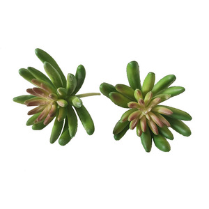 Planta Artificial de Simulación de <span class=keywords><strong>Suculenta</strong></span> de 11 cm, Duradera, Ecológica, de Alta Simulación, Planta de Plátano, Hermosa Decoración Floral - Product Image 5