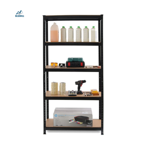 Scaffalatura in Acciaio Zincato a 5 Ripiani Sistema di <span class=keywords><strong>Scaffali</strong></span> Antiruggine per Supermercato e Casa - Product Image 5