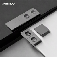 Xanmoo CE-Zertifizierte EU-Steckdosen Wandschalter Moderne Großtasten Große Platten Maßgefertigte Schuko-Wandschalter-Steckdosen Hersteller