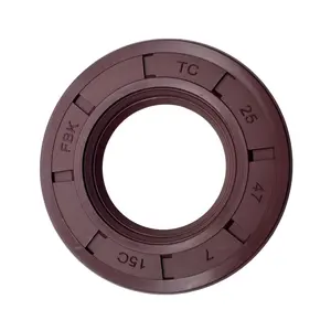Factory Stock Supply TC Skeleton Oil Seal Mechanical Industrial Seals 25*47*7 TC NBR/FKM Hydraulic oil seal