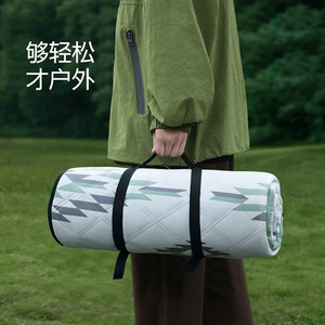 Esterilla de camping rápida y portátil, rectangular, de tela Oxford, antideslizante, a prueba de humedad, para exteriores. - Product Image 3