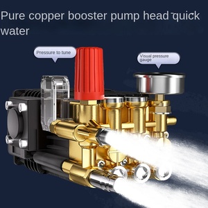 Pompe à eau automatique haute puissance en cuivre noir pour applications universelles, nettoyage ultra-efficace pour voitures et engins agricoles - Product Image 1
