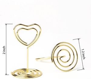 Mini Nơi Chủ Thẻ Bảng Số Chủ Thẻ Bảng Số Đứng Hình Trái Tim Bảng Dấu Hiệu Hình Ảnh Chủ Menu Memo Clip - Product Image 3