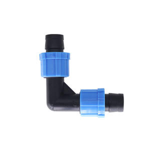 Raccords d'irrigation goutte à goutte personnalisés en PP de 16mm-Connecteurs filetés de haute qualité pour ruban anti-goutte et systèmes d'arrosage agricole - Product Image 1