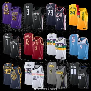 Venta al por mayor camisetas de baloncesto de bg-Camiseta de baloncesto personalizada N.B.A, alta calidad, para 30 equipos, sublimación n.a