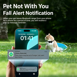Localizador Inteligente Mini para <span class=keywords><strong>Mascotas</strong></span> al por Mayor, Collar de Rastreo Reflectante y Ligero, Funciona con Rastreador de Posicionamiento Global con IOS y Android - Product Image 3