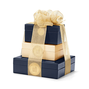 Ribbon <strong>Rectangle</strong> Luxury High End Valentines <strong>Chocolate</strong> Truffle Boxes <strong>Packaging</strong> Custom Empty <strong>Chocolate</strong> Box - Product Image 6