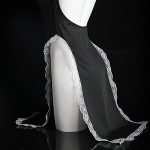 Ensemble de lingerie Lemon Story, robe de nonne sexy, robe de cosplay à fente haute en dentelle, costume pour femmes 8471 - Product Image 3