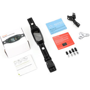 Collier anti-aboiement intelligent SmartPet avec écran couleur et vibration, rechargeable, noir, pour l'entraînement des chiens - Product Image 3