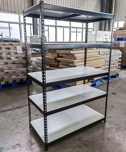 Scaffalatura e Ripiani in Metallo Antiruggine a 5 Livelli Regolabili, Vendita Diretta dalla Fabbrica, Sistema Personalizzato con Rivetti per Attrezzi - Product Image 1