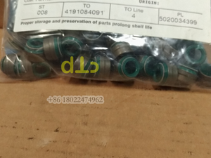 Pièces de machines de construction : Joint d'étanchéité de tige de soupape 567.401 ELRING 0000535258 1913734 51.04902-0037 pour MTU, BENZ, MAN - Product Image 4