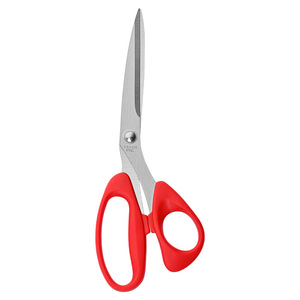 Stainless Steel Tailor Scissors Red V Shaped Home Use Household Scissors - Product Image 1