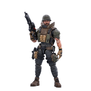 Mô hình đồ chơi lính nhựa khớp động, bộ ba nhân vật chính hành động quân sự, dòng sản phẩm Cool Play, tỷ lệ 1:18, Dark Source Hardcore. - Product Image 3