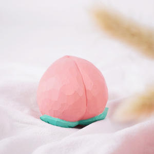 Petite sculpture sur bois écologique pour anniversaire décorations de bureau de Noël ornements et artisanat en bois Shishi <span class=keywords><strong>Ruyi</strong></span> - Product Image 4