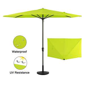 2022 Style traditionnel imperméable <span class=keywords><strong>demi</strong></span>-rond abri soleil mobilier d'extérieur Patio jardin parapluie Off-the-wall <span class=keywords><strong>Parasol</strong></span> support <span class=keywords><strong>mural</strong></span> - Product Image 4