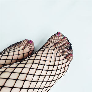 Женские сексуальные компрессионные колготки-чулки 2023 года с точечным узором и блестящей сеткой - Product Image 3