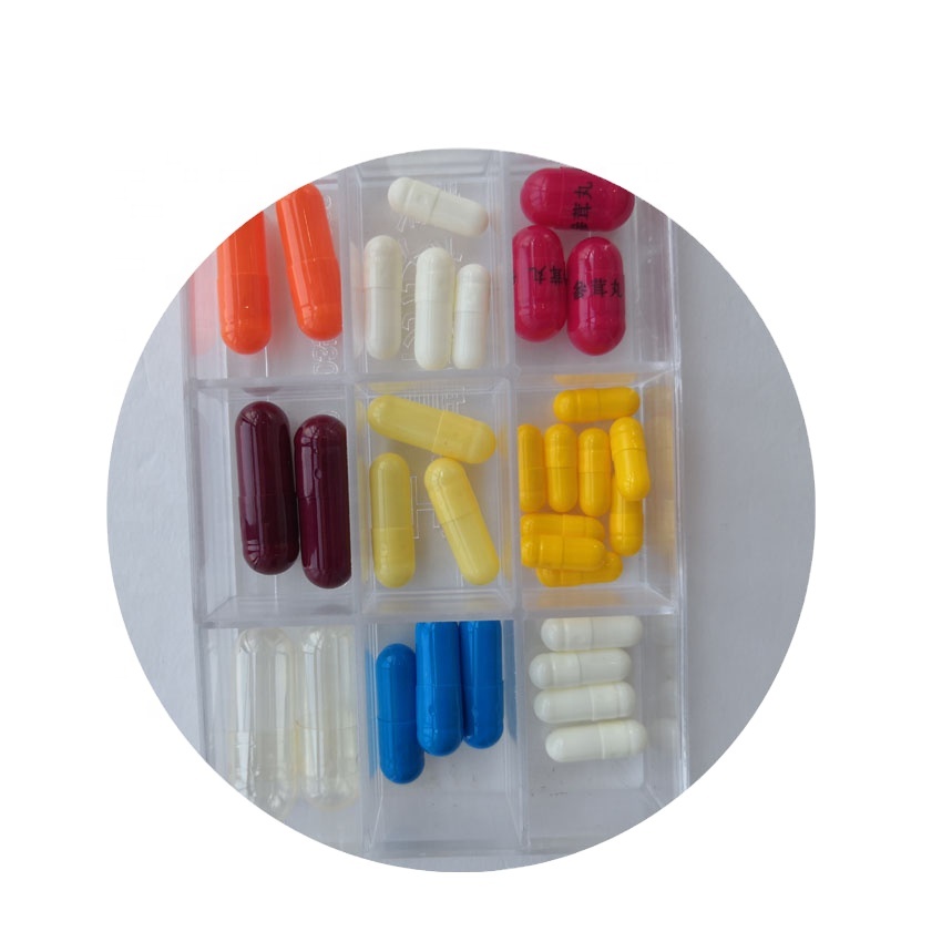 Printed Capsule Empty Capsule Size 0 Capsules Seperate Empty Capsules 00 Printed Empty Gelatin Capsules
