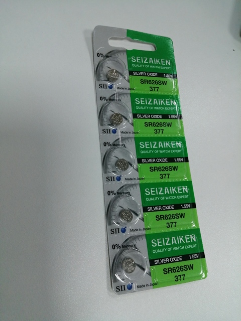Better Price 377 1.55V Silver Oxide Button Cell Battery  for Watch