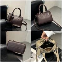 Tas Selempang Kulit Asli Retro Mewah Kapasitas Besar Tas Selempang Mewah Elegan Tas Tangan Wanita Grosir Harga Murah