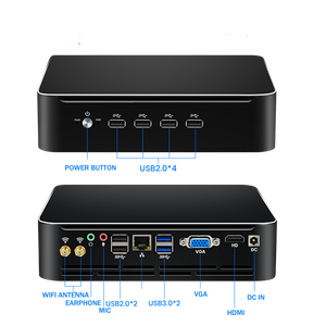 Máy Tính Để Bàn Minipc Lõi Tứ 8 Lõi I7 4700HQ Nhà Sản Xuất Máy Tính Mini <span class=keywords><strong>RAM</strong></span> 8GB <span class=keywords><strong>RAM</strong></span> 8GB Màn Hình Kép Cho Công Sở Trường Học - Product Image 5