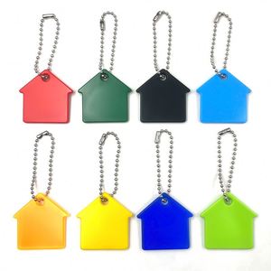 <b>Custom</b> House Shape Motel <b>Keychain</b>, Soft Vintage Style Hotel Keychains, Personalized Gifts with Business LOGO - Product Image 5