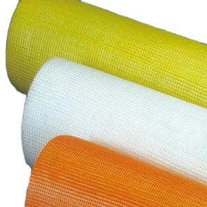 Özelleştirilmiş 1mt * 50mt isıya dayanıklı fiberglas örgü 145gr beyaz ve turuncu renkler ile kesme kaynak delme hizmetleri sunan - Product Image 5