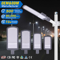 Nouvelle conception de lampadaire extérieur IP66, étanche, SMD 50 watts, 100 watts, 150 watts, 200 watts, lampadaire LED