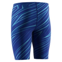 Short de compression pour homme de haute performance, bleu, résistant au chlore, durable, pour l'équipe de natation et l'entraînement