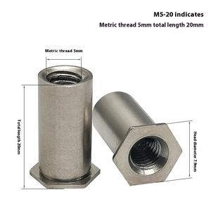 Rivets aveugles en acier inoxydable à trou traversant, goujons à colonne <span class=keywords><strong>BSOS</strong></span>/SOS-440/6440/632/8632/832 - Product Image 4