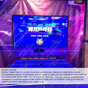 Mouvement interactif <span class=keywords><strong>Tennis</strong></span> <span class=keywords><strong>de</strong></span> <span class=keywords><strong>table</strong></span> Simulateur <span class=keywords><strong>de</strong></span> sport Jeu <span class=keywords><strong>vidéo</strong></span> Jeu <span class=keywords><strong>de</strong></span> balle <span class=keywords><strong>de</strong></span> ping-pong Dispositif d'entraînement Simulation <span class=keywords><strong>de</strong></span> combat Amusement - Product Image 6