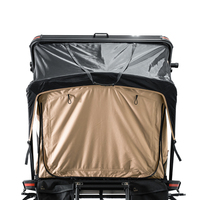 Палатка на крышу автомобиля Wild Land Bush Cruiser V2 Pro 140 для кемпинга, модификации авто, мероприятий, семейных вечеринок, с жестким корпусом