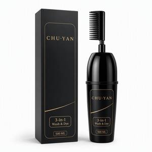 ผู้ผลิตสีผม OEM - CHU·YAN ชุดย้อมผมแบบหวีพร้อมเอกสารครบถ้วน MSDS/CPNP - Product Image 2
