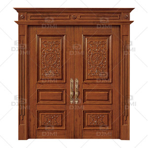 Puerta de Madera Maciza para Hotel, Fabricada <span class=keywords><strong>en</strong></span> China - Product Image 6