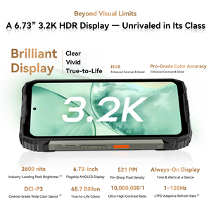 5G <strong>Blackview</strong> Xplore <strong>2</strong> Rugged Phone Standard Version Amoled Display Android 15 Main 50MP 16GB+1TB 20000mAh <strong>Blackview</strong> Smartphone - Product Image 5